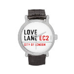 Love lane  Wrist Watch