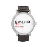 Boxter Street    Wrist Watch