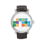 HABIA 
 UNA VEZ
 UN ATOMO  Wrist Watch