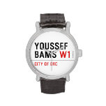 Youssef Bams  Wrist Watch