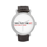 THREE POINT LANE  Wrist Watch