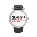 alexzander Street  Wrist Watch