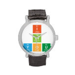 I
 Lv
 You  Wrist Watch