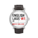 English Lane  Wrist Watch