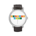 Periodic
 Table
   Wrist Watch