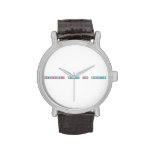 Periodic Table of Disney  Wrist Watch