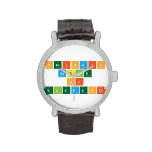 periodic 
 table 
 of 
 elements  Wrist Watch