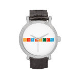Chemistry  Wrist Watch
