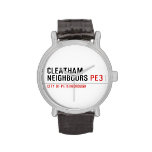 Cleatham  Neighbours  Wrist Watch