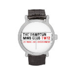 the Hampton  MWB Club  Wrist Watch
