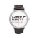HAMPERS BY REGAN   Wrist Watch