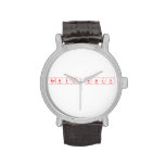 RAHIL KHAN
   Wrist Watch