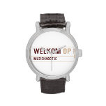 Welkom  Wrist Watch