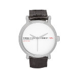tyrique sanchez gilbert   Wrist Watch