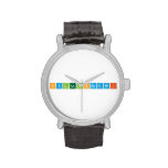 SyllabiOrganii  Wrist Watch