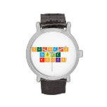 Periodic 
 Table 
 Rocks  Wrist Watch
