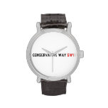 Conservative Way  Wrist Watch