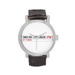 English 3rd grade  Wrist Watch