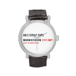 ABLE SCRAP CARS  WARWICKSHIRE  Wrist Watch