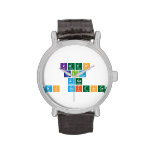 Keep
 Calm
 and
 Do Science  Wrist Watch