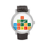 At 
 Lee
 Science
 Matters  Wrist Watch