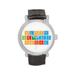 happy
 birthday
 Chiara  Wrist Watch
