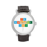 Im
 Watching
 You
   Wrist Watch