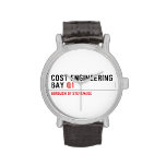 Cost Engineering Bay  Wrist Watch