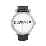 Dene community school art trip   Wrist Watch