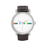 iker moñu nuez  Wrist Watch