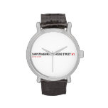 Carpetbagging Shithouse street  Wrist Watch