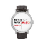 ASCROFT ROAD  Wrist Watch
