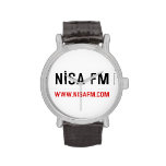 NİSA FM  Wrist Watch