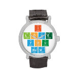 I
 love
 you
 mom  Wrist Watch