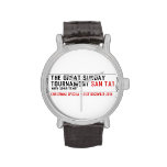 The Great Sunday Tournament  Wrist Watch