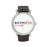 old street  Wrist Watch