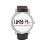 1 barkston gardens  Wrist Watch