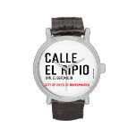 CALLE EL RIPIO  Wrist Watch