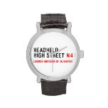 Headheld High Street  Wrist Watch
