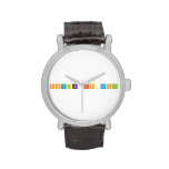 Physics is Cool  Wrist Watch