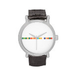 Electroforesis Capilar  Wrist Watch