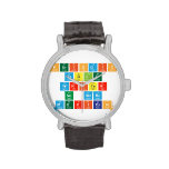 Periodic
 Table
 Writer
 No more
 Mexican  Wrist Watch