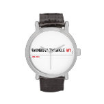 rainbow twinkle  Wrist Watch