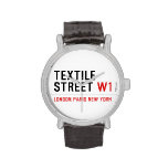 Textile Street  Wrist Watch