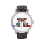 Geeky
 Dads
 Are the
 Best Dads  Wrist Watch