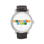 Periodic
 Table  Wrist Watch