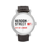 HEDDON STREET  Wrist Watch