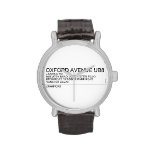 Oxford Avenue  Wrist Watch