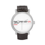 Paul Jones Way  Wrist Watch