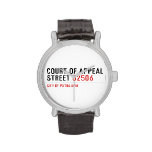 COURT OF APPEAL STREET  Wrist Watch